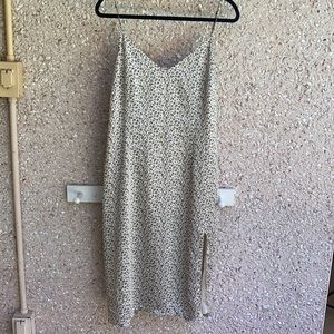 Abercrombie & Fitch Leopard Print Slip Dress